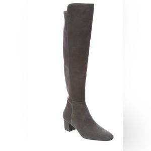 STUART WEITZMAN GILLIAN 60 CITY SUEDE OVER-THE-KNEE BOOT size 6